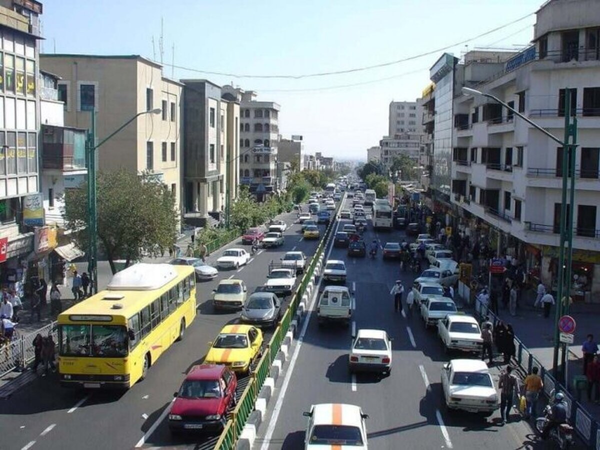 عکسی باورنکردنی از خیابان پاسداران تهران، سال ۱۳۴۷