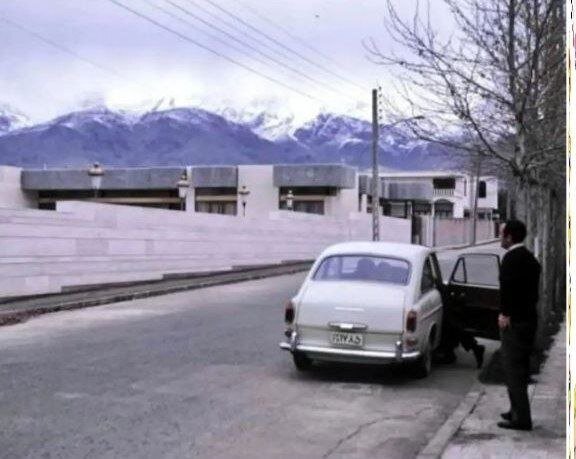  عکسی باورنکردنی از خیابان پاسداران تهران، سال ۱۳۴۷