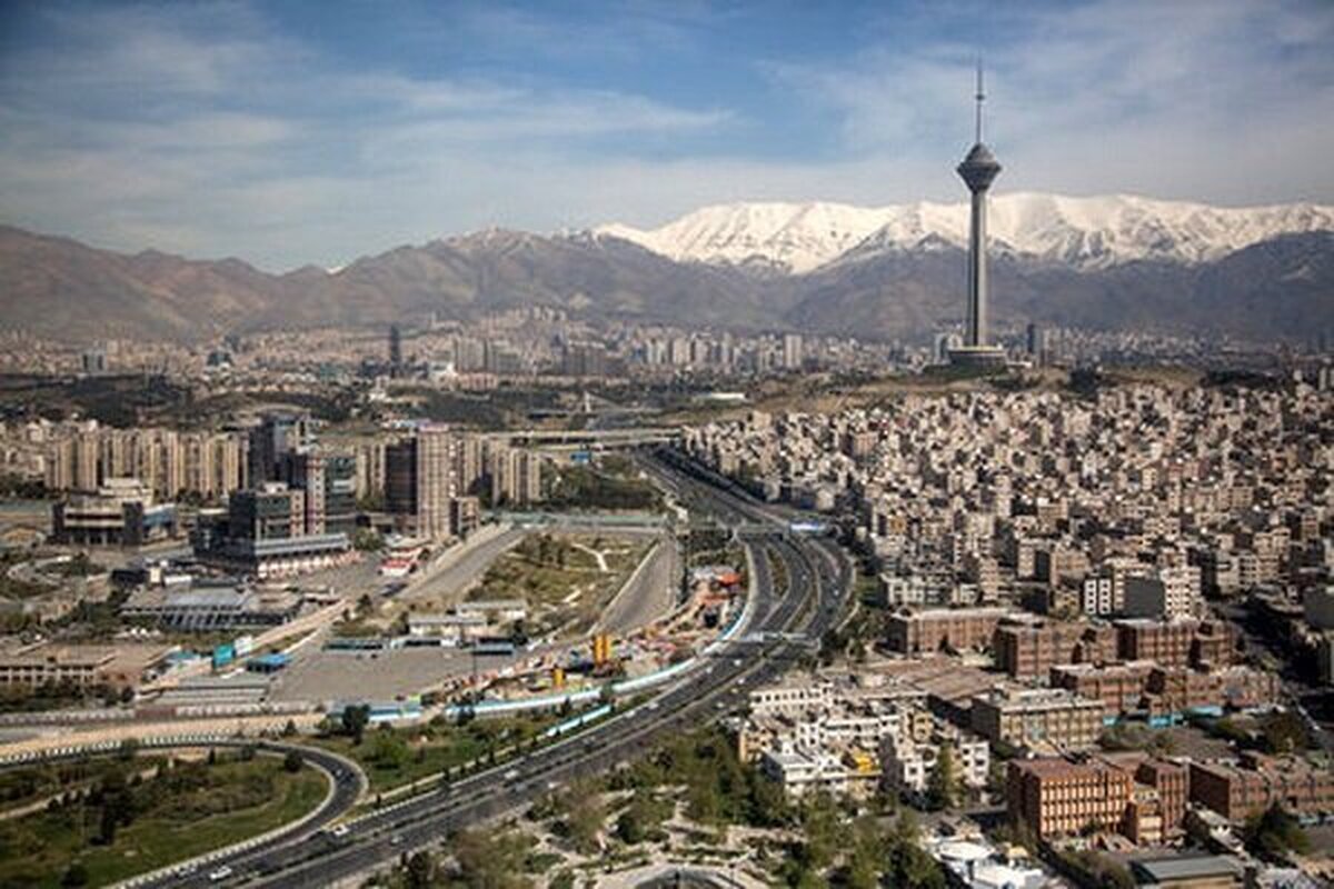 باد شدید و هوای ناسالم در راه پایتخت