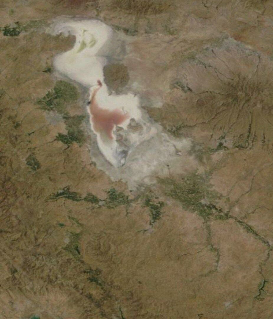 خبر غم انگیز درباره دریاچه ارومیه/ عکس و جزئیات