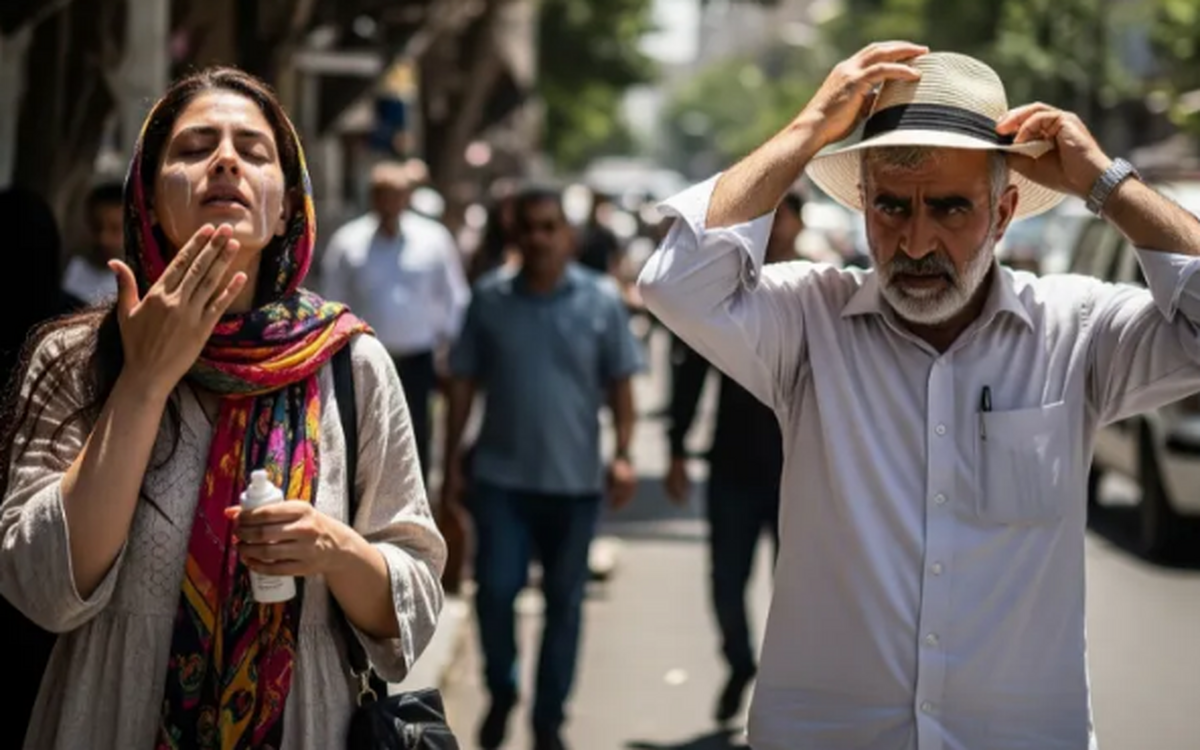 میزان خطر اشعه فرابنتفش در تهران