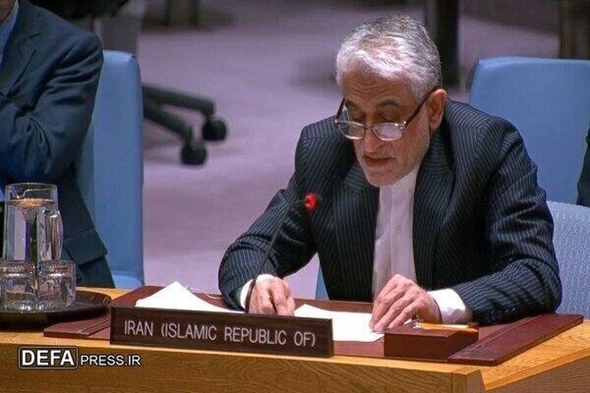 نامه مهم ایران به شورای امنیت در پی اظهارات بیشرمانه آمریکا و انگلیس علیه مقام معظم رهبری نامه مهم ایران به شورای امنیت در پی اظهارات بیشرمانه آمریکا و انگلیس علیه مقام معظم رهبری