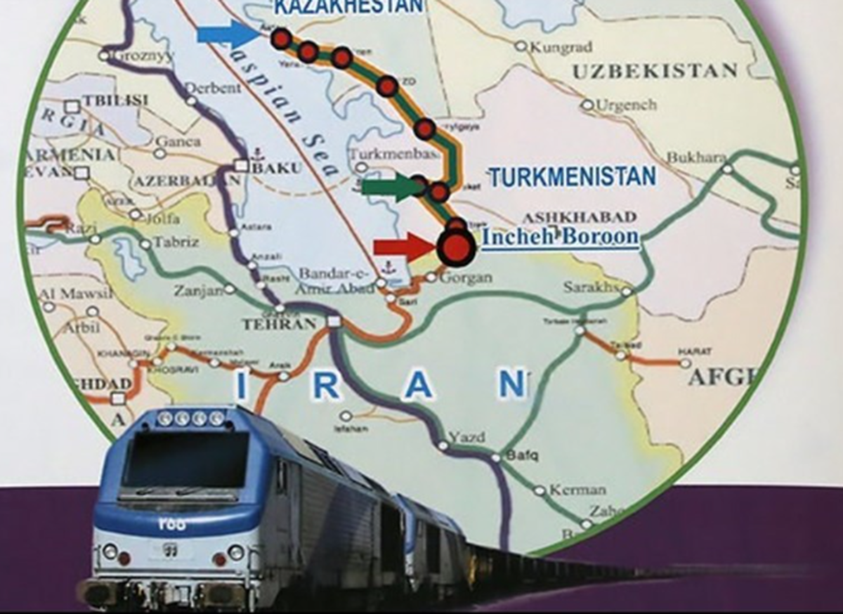 ۲ خط ریلی جدید بین کشور ایران و ترکمنستان ساخته میشود