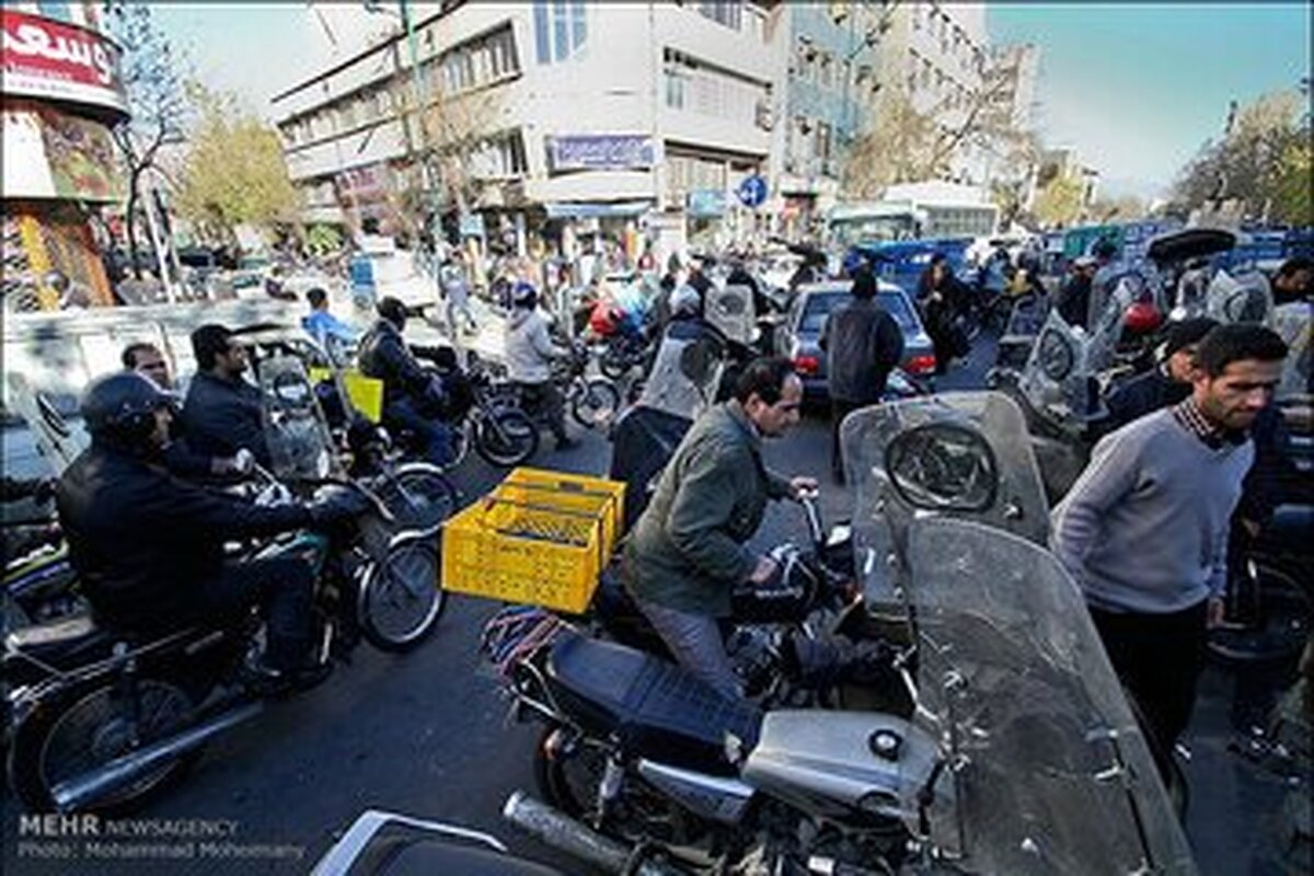 ورود موتور به این مناطق شهر تهران ممنوع شد