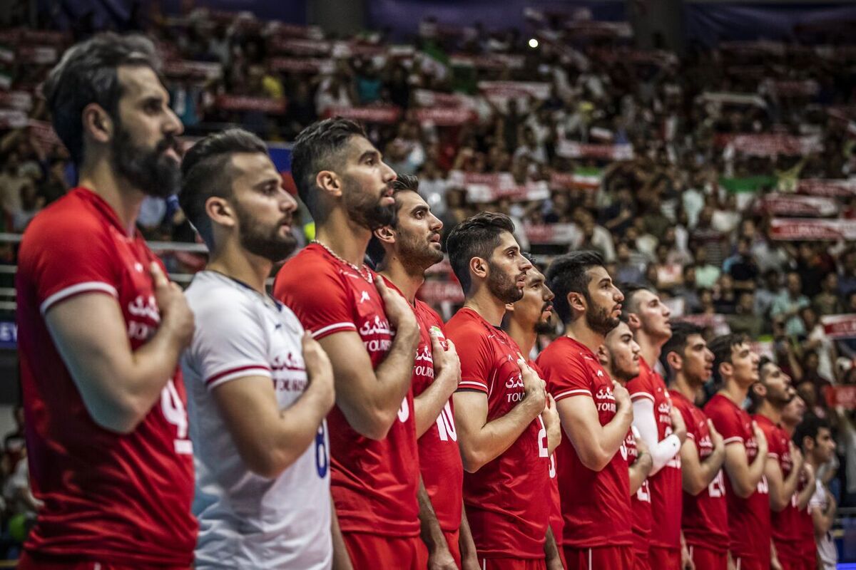 سومین برد پیاپی والیبال ایران در قهرمانی جهان