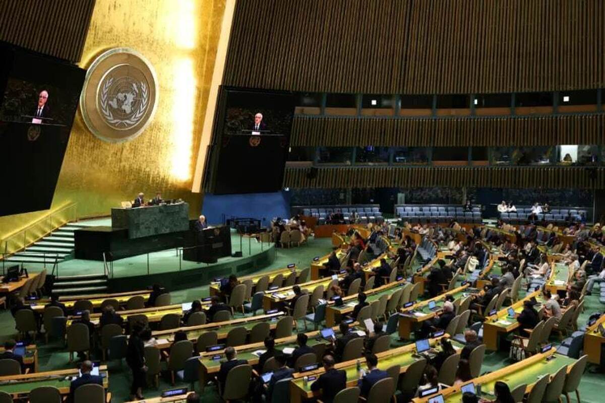 حمایت از تشکیل کشور فلسطین در سازمان ملل