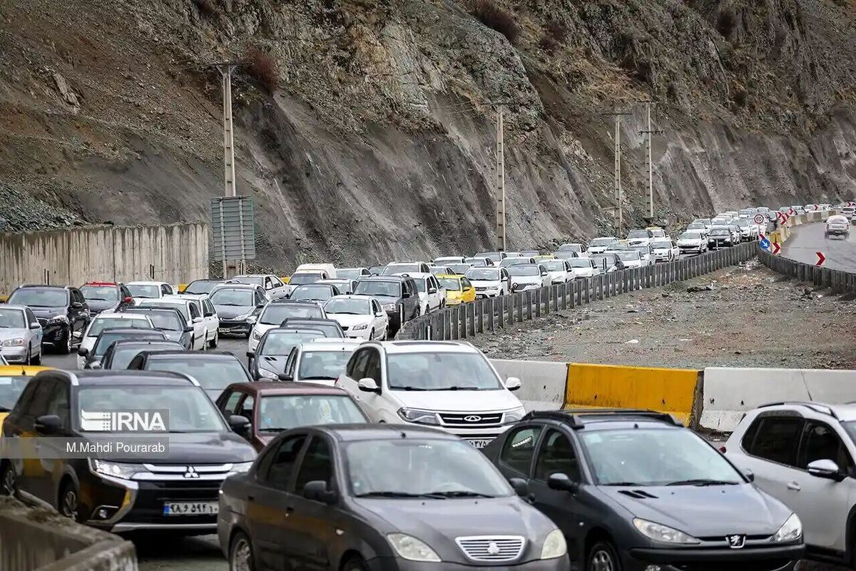 ترافیک سنگین ۱۴کیلومتری در این استان