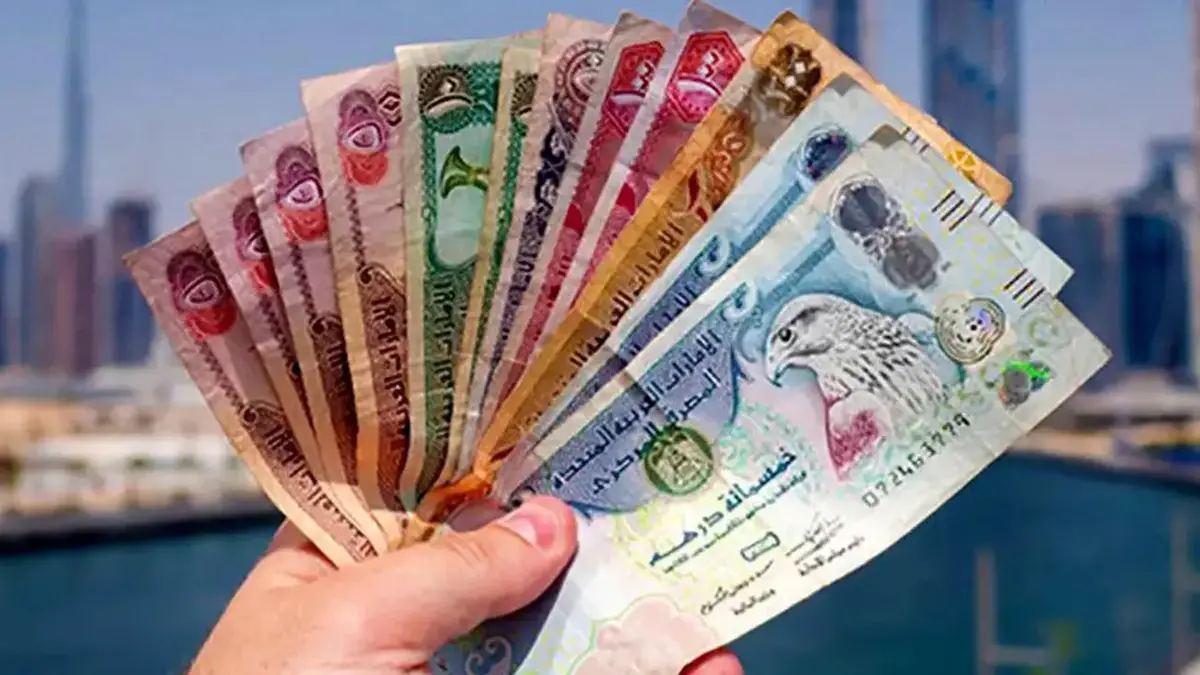 قیمت درهم امارات امروز دوشنبه ۳۱ شهریور اعلام شد + جدول