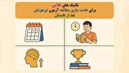 تکنیکهای طلایی برای عادتسازی مطالعه ازمون تیزهوشان بعد از تابستان