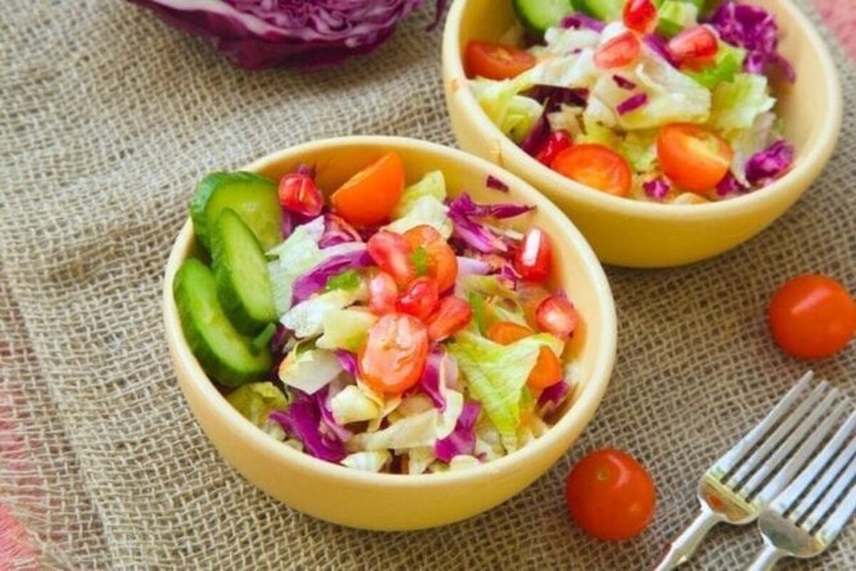 آیا مصرف سالاد همراه غذا باعث سوءهاضمه میشود؟
