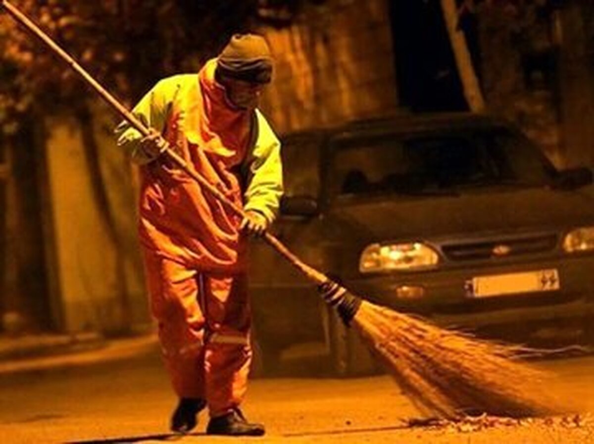 بازهم مرگ غم انگیز یک رفتگر در تهران بر اثر تصادف