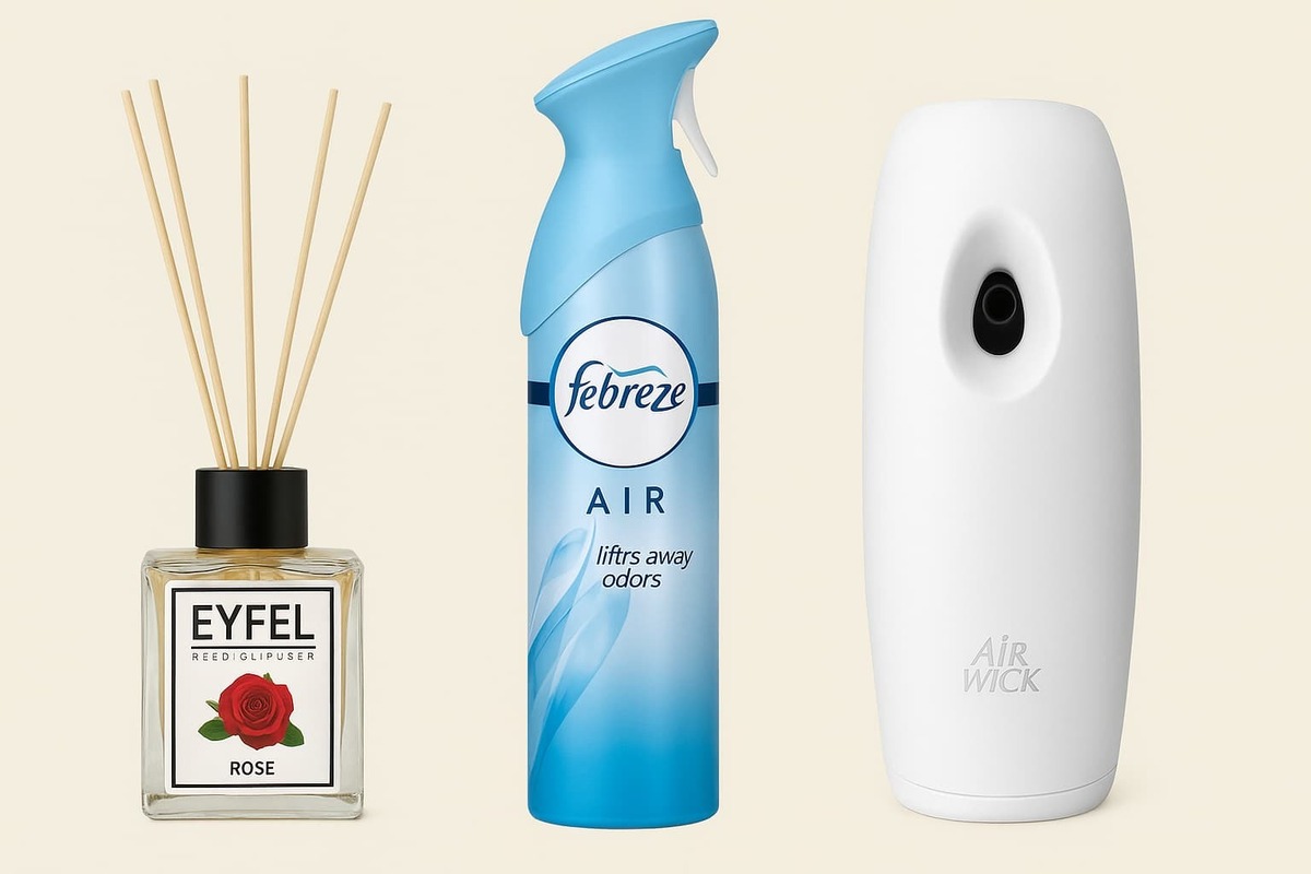 راهنمای خرید خوشبوکننده هوا: مقایسه جامع 3 برند محبوب بازار