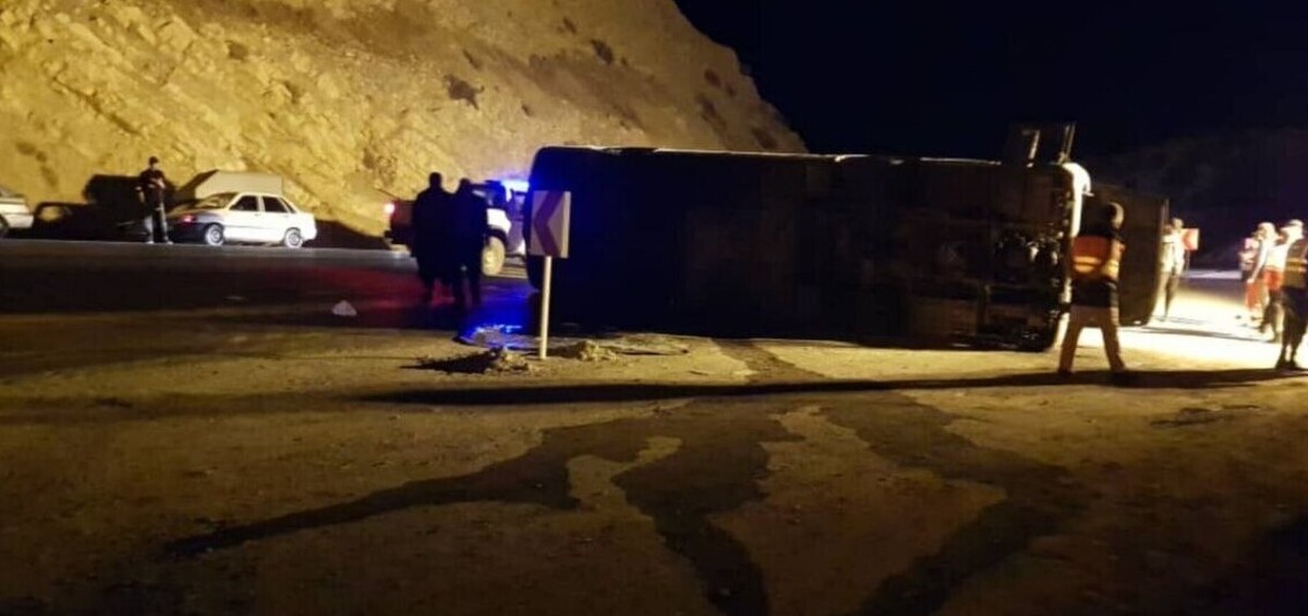 واژگونی خونین اتوبوس زائران کربلا در ایلام