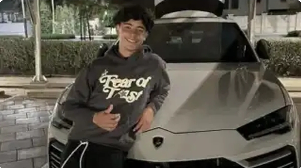 لامبورگینی ۲۶۵ هزار یورویی، هدیه لاکچری رونالدو به پسر ۱۵سالهاش