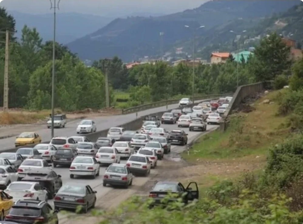 ترافیک در جادههای مازندران مقطعی پرحجم و روان است
