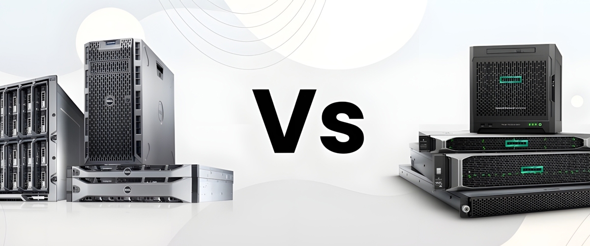 مقایسه سرور HP با سرور DELL