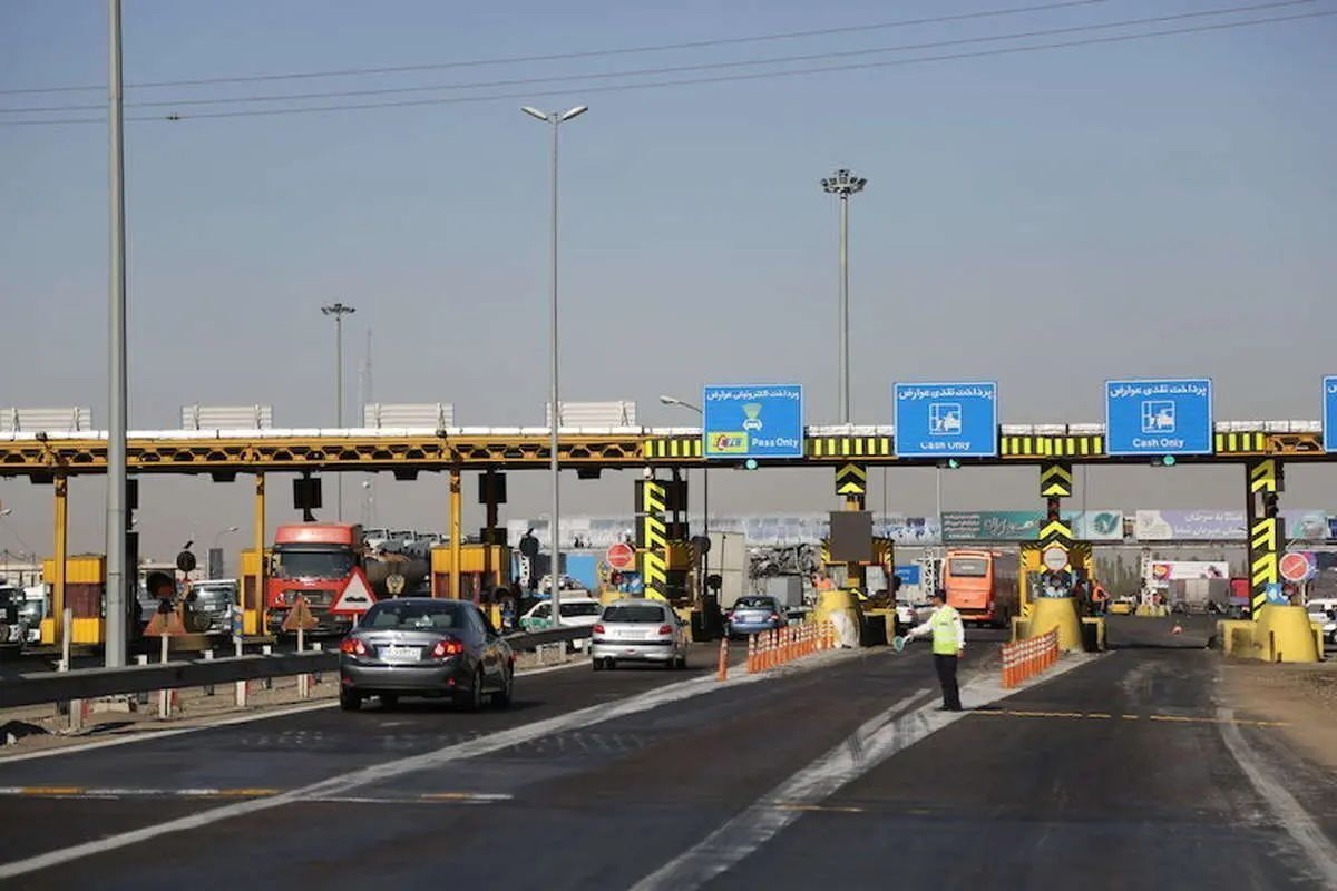 افزایش نرخ عوارض ۱۰ آزادراه کشور، از ۴۵ تا ۱۲۰ درصد