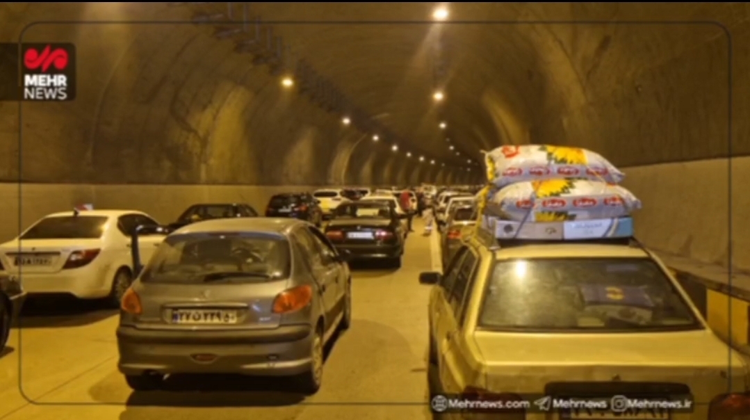 ببینید | ترافیک سنگین چند کیلومتری در ابتدای آزادراه تهران-شمال