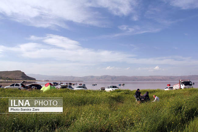دریاچه مهارلو استان فارس جان تازه گرفت