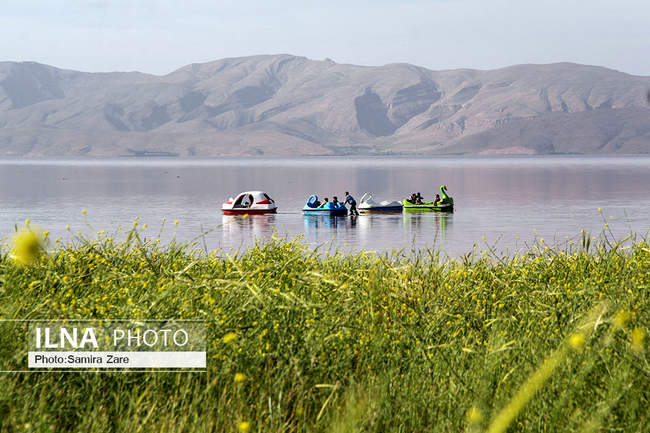 دریاچه مهارلو استان فارس جان تازه گرفت