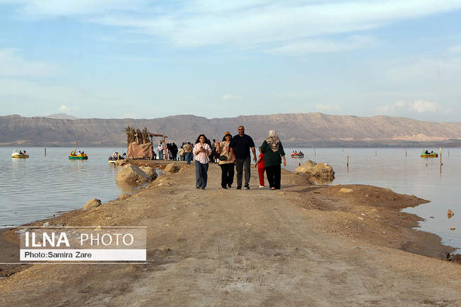 دریاچه مهارلو استان فارس جان تازه گرفت