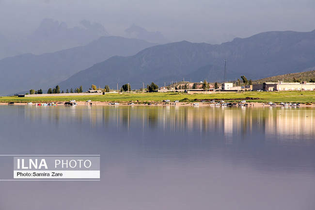 دریاچه مهارلو استان فارس جان تازه گرفت
