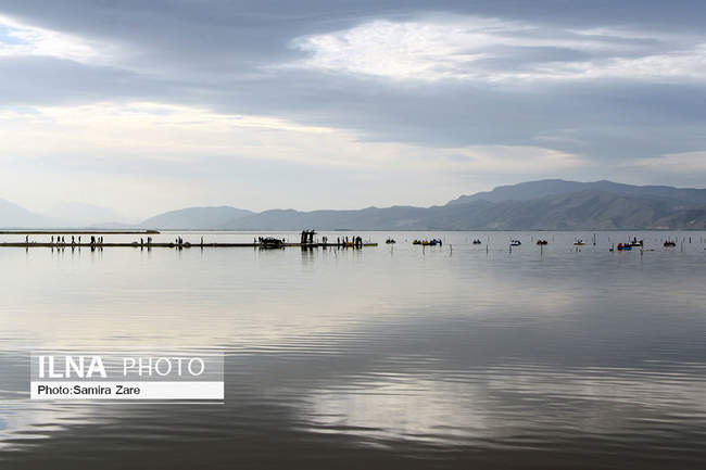 دریاچه مهارلو استان فارس جان تازه گرفت