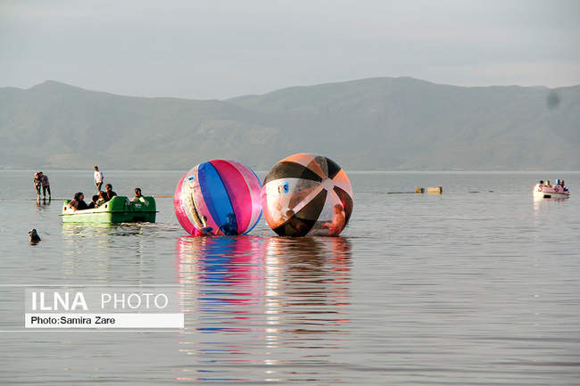 دریاچه مهارلو استان فارس جان تازه گرفت