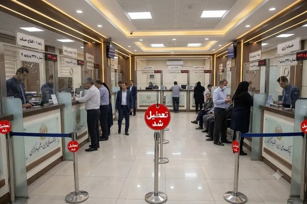 فوری / خبر جدید از تعطیلی یکشنبه ۸ شهریور؛ تکلیف تعطیلی ادارات و بانکها در هر استان مشخص شد فوری / خبر جدید از تعطیلی یکشنبه ۸ شهریور؛ تکلیف تعطیلی ادارات و بانکها در هر استان مشخص شد