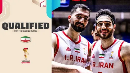 بسکتبال ایران به دور دوم انتخابی جام جهانی ۲۰۲۷ صعود کرد