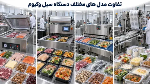تفاوت مدل های مختلف دستگاه سیل وکیوم