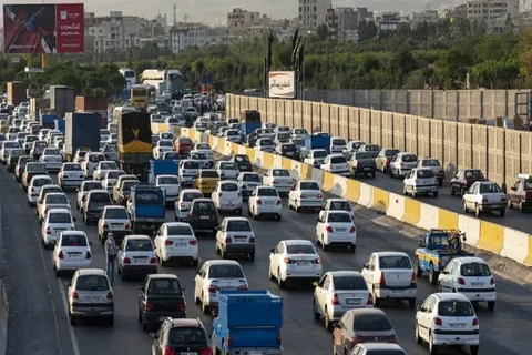 ترافیک سنگین در خروجی‌های تهران