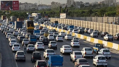 ترافیک سنگین در آزادراه‌های تهران‑کرج‑قزوین و قم‑تهران